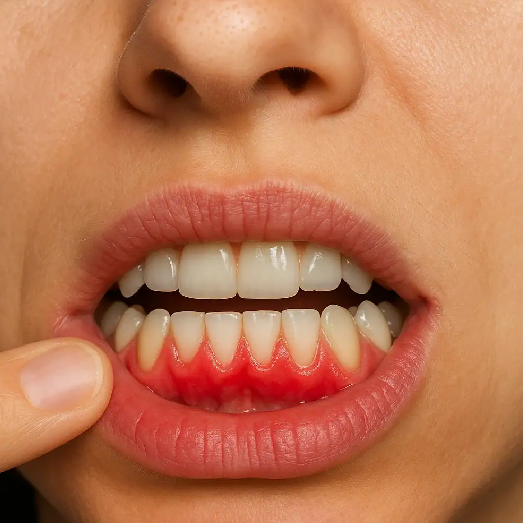 inflamed gums